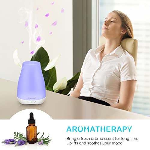 Colorful Essential Oil Diffuser with Adjustable Mist Mode C9906