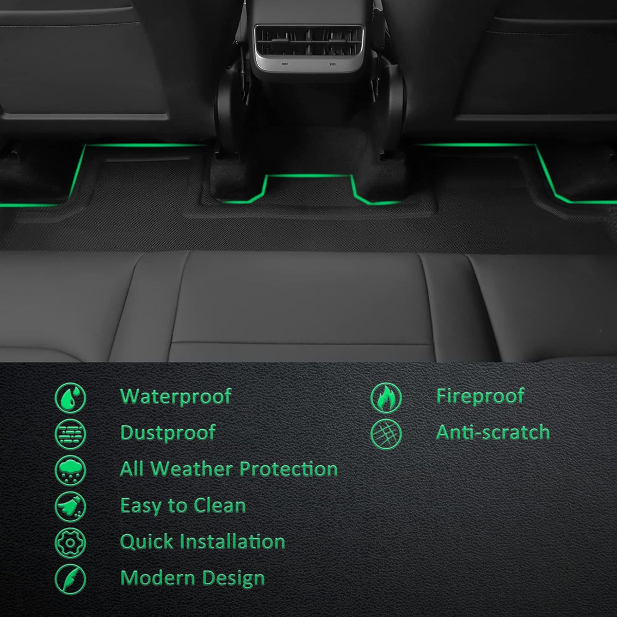3D Waterproof Car Floor Mat Y60168