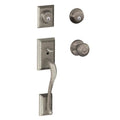 Double Cylinder Handleset Distressed Nickel M126563
