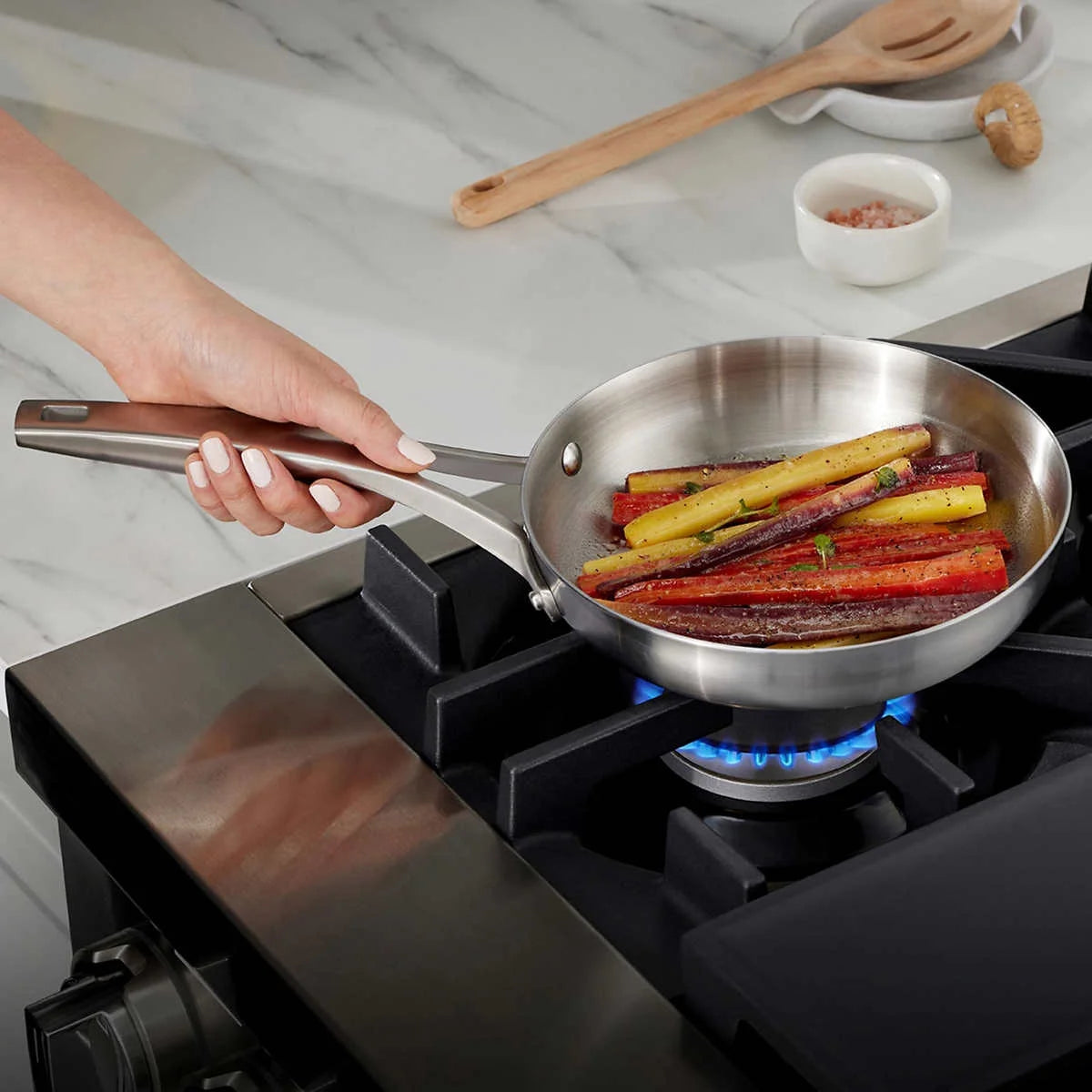 12 Piece Stainless Steel Cookware Set H860