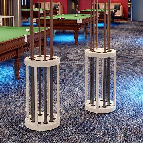 Red 10 Cue Metal Pool Cue Holder Stand X59173
