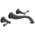 Two Handle Wall Mount Bathroom Faucet Trim E70954
