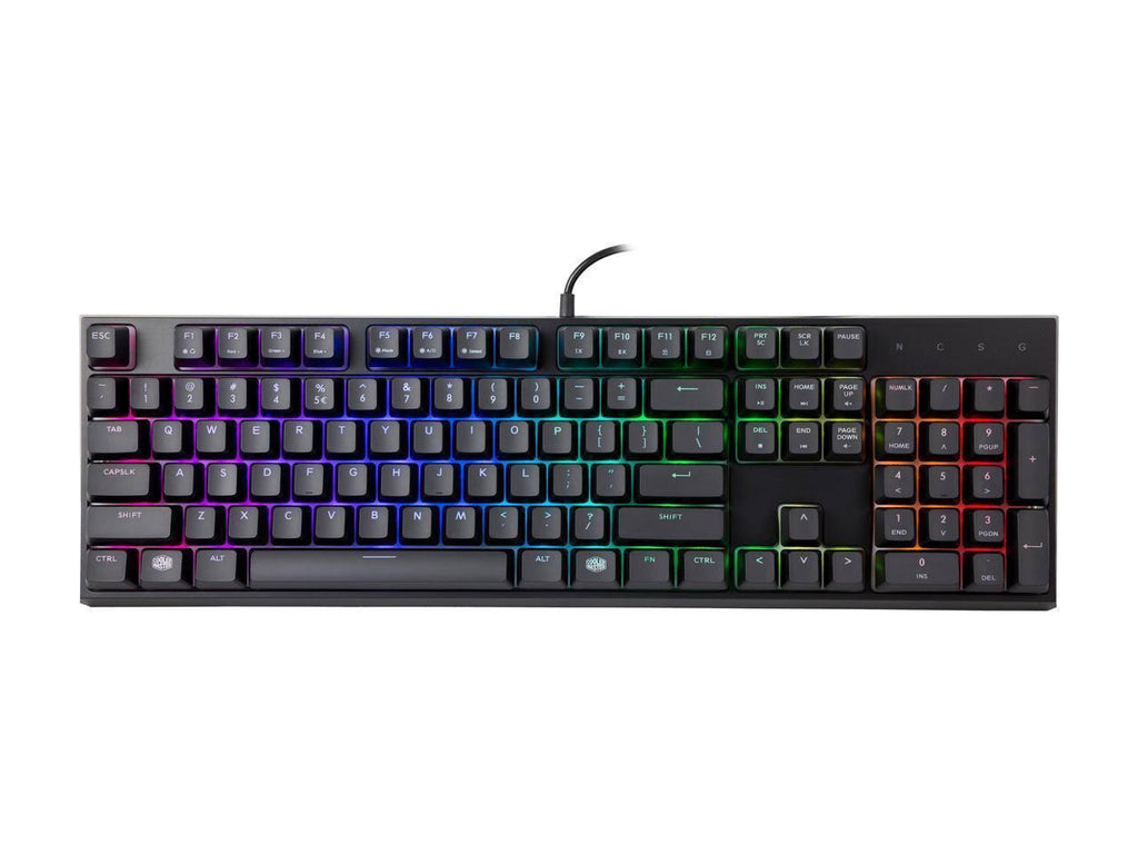 Black USB Mechanical Keyboard and Mouse Combo E117993