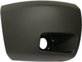 Primed Front Bumper End RH with Fog Light Hole T4344
