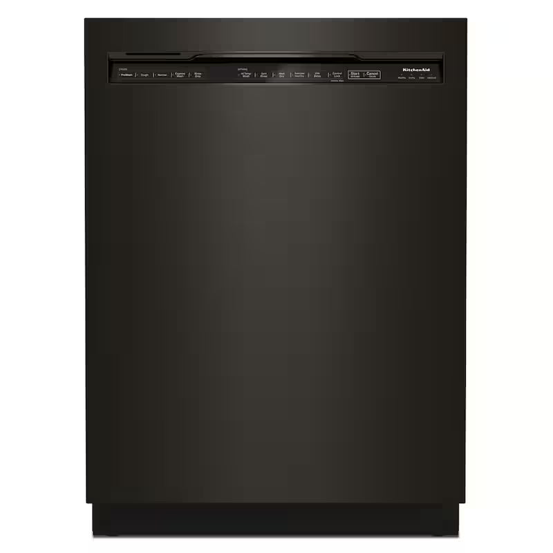 Black Stainless Tall Tub Dishwasher with Stainless Steel Tub, 39 DBA S396