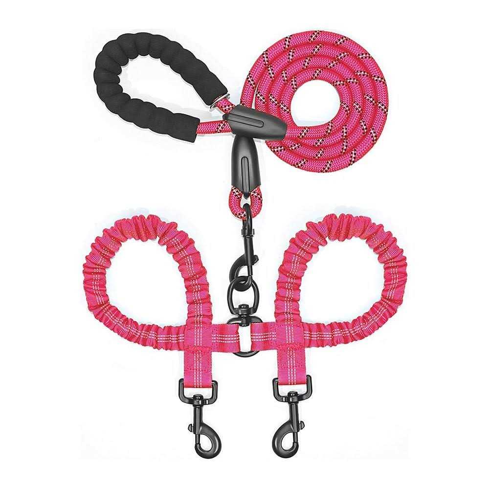 Double Dog Leash 360 Swivel No Tangle V4967