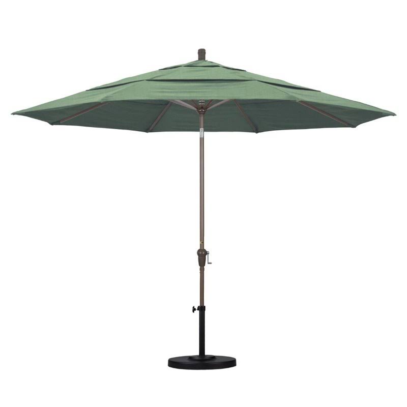 Spa 11 ft. Aluminum Auto Tilt Patio Umbrella Z47987