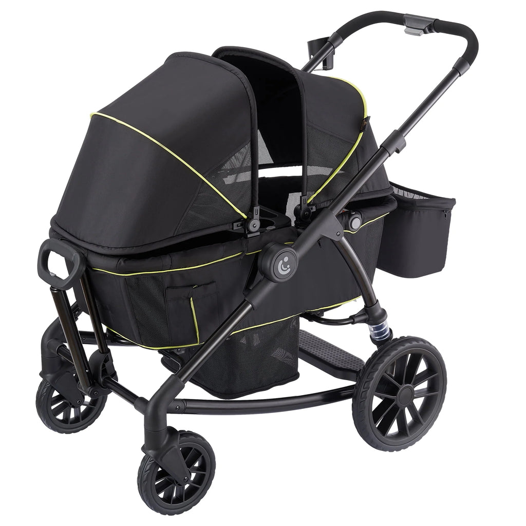 2-Seat Wagon Stroller with Adjustable Canopy M337100