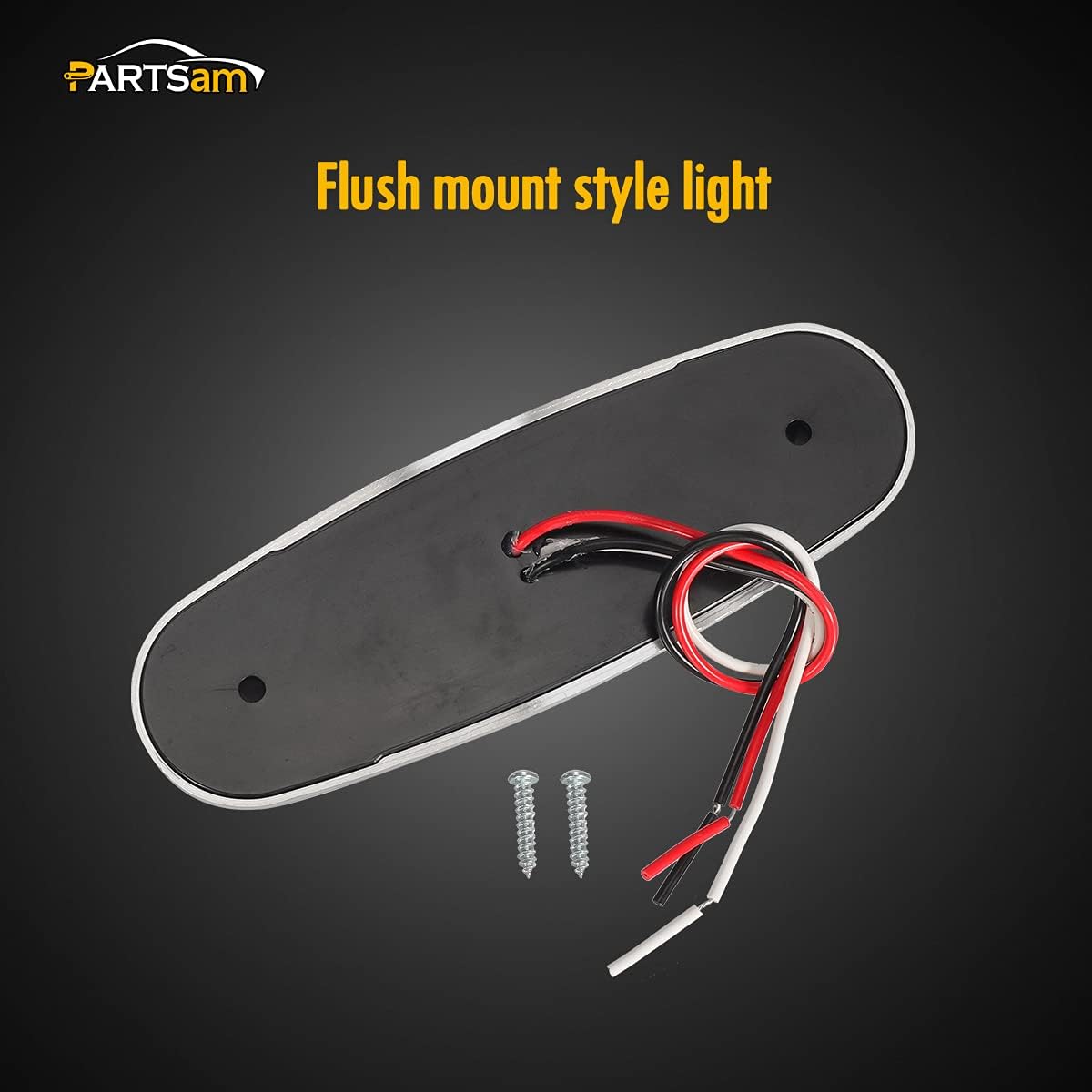 6.5 Inch Amber LED Side Marker Lights 14Pcs Q814