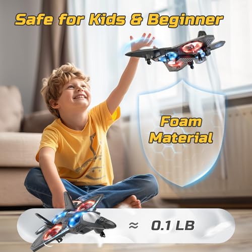 Remote Control Foam Drone RC Airplane with 2 Batteries E248939
