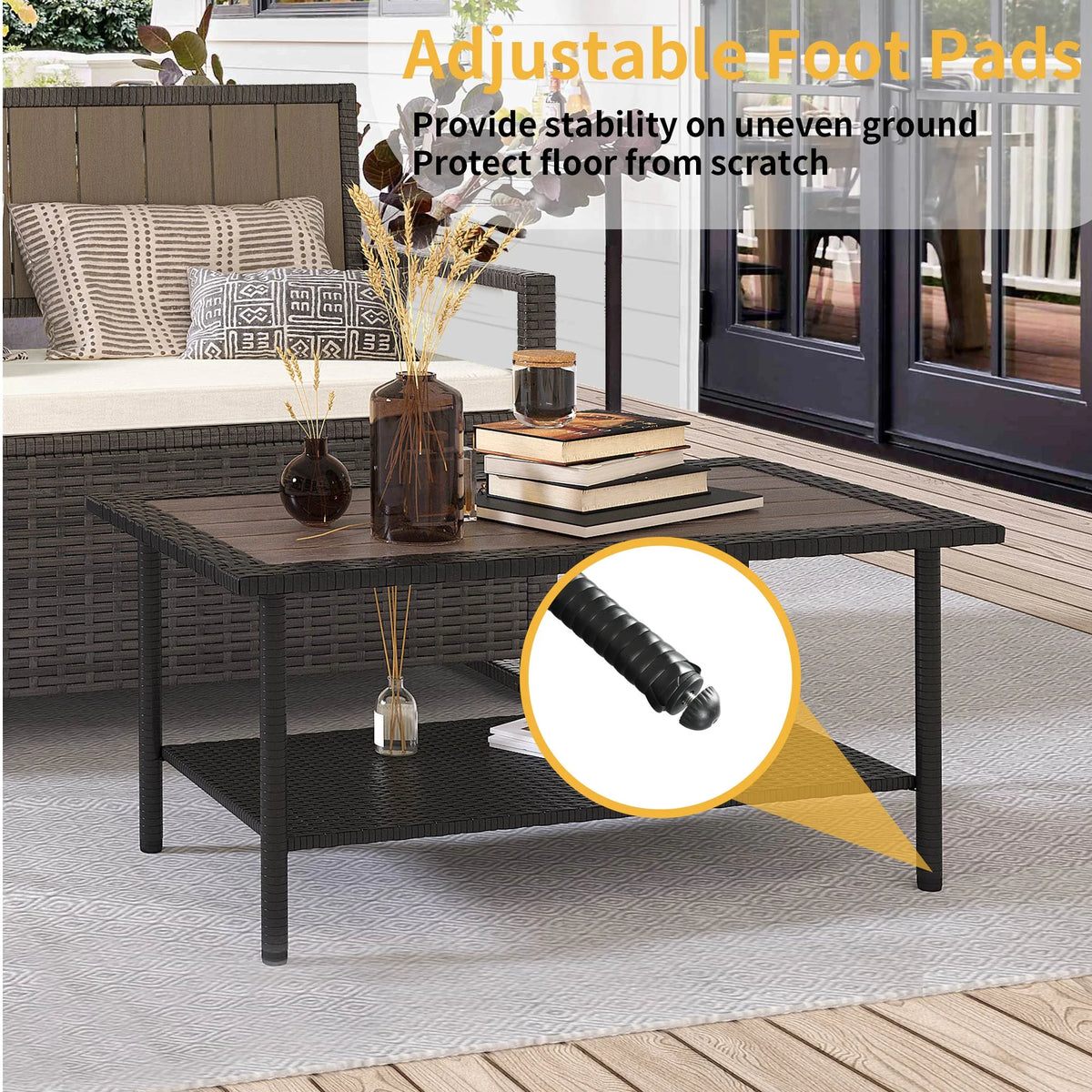 Wicker Coffee Table O7284