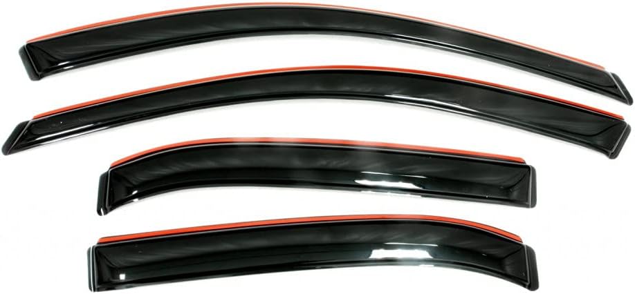 In-Channel Front & Rear Window Deflectors E9597