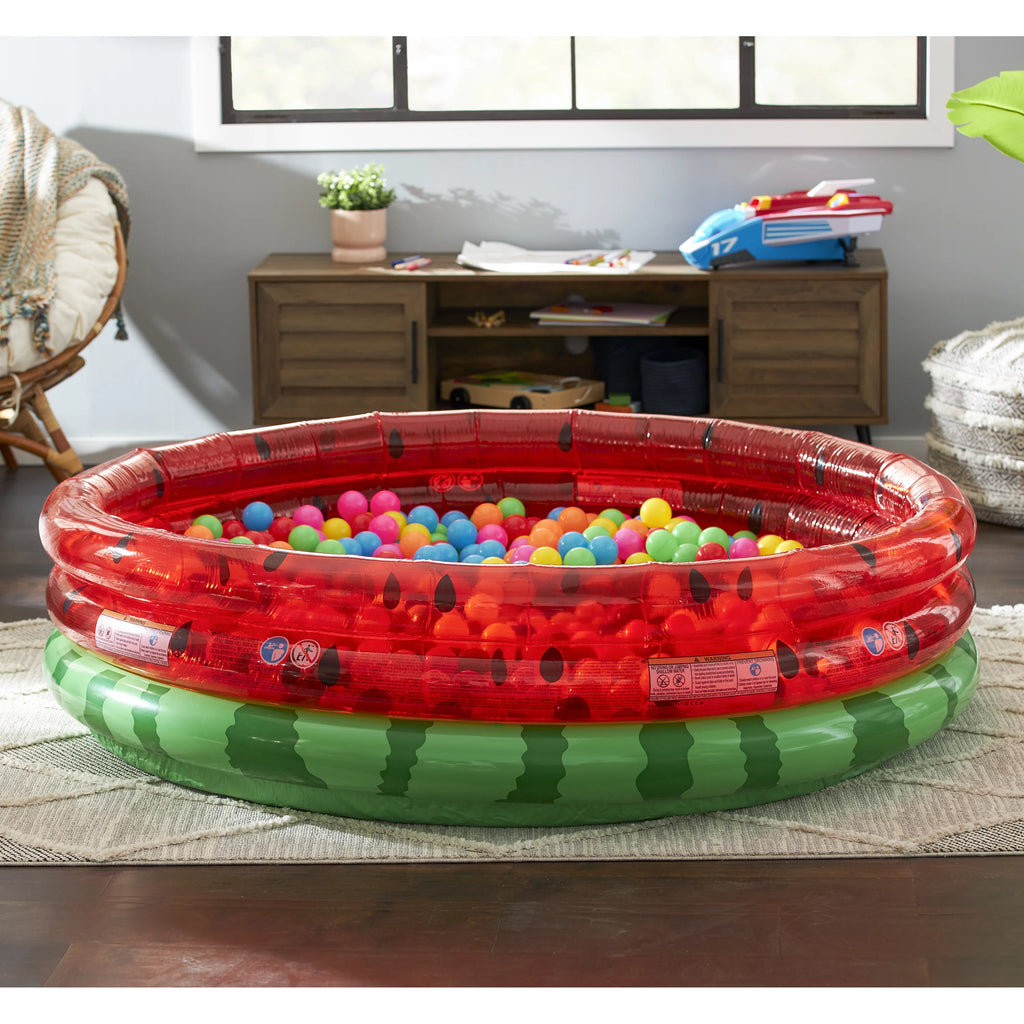 66-Inch Round Inflatable Kids Swimming and Wading Pool E577