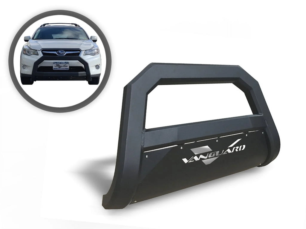 Black Powdercoat Bull Bar with 4.5in Cube LED Kit C163