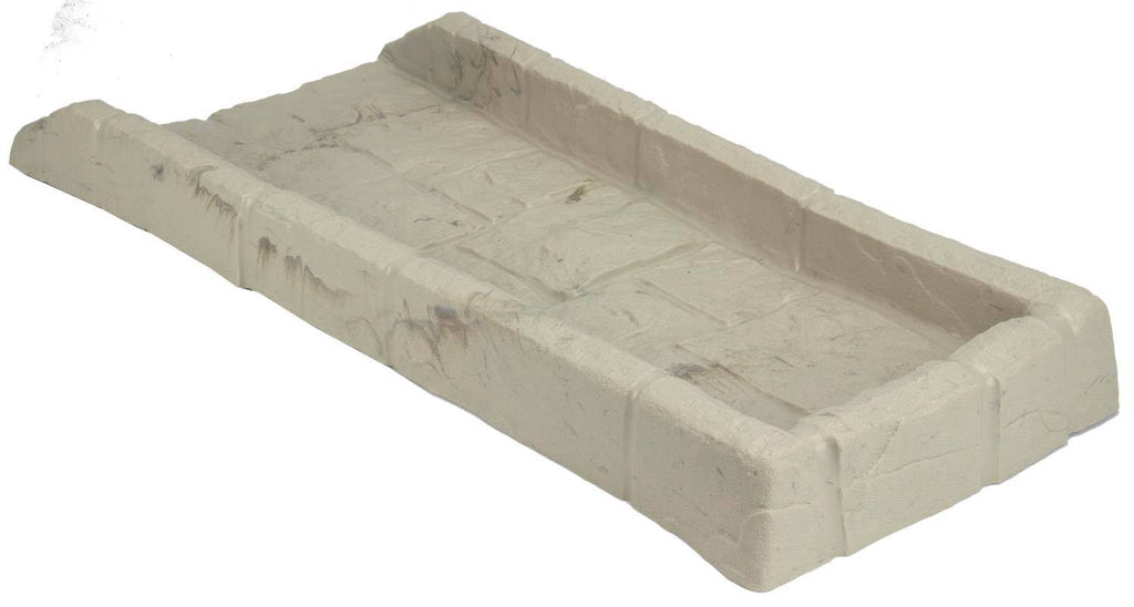 Light Taupe Downspout Splash Block (6 Pack) F274020