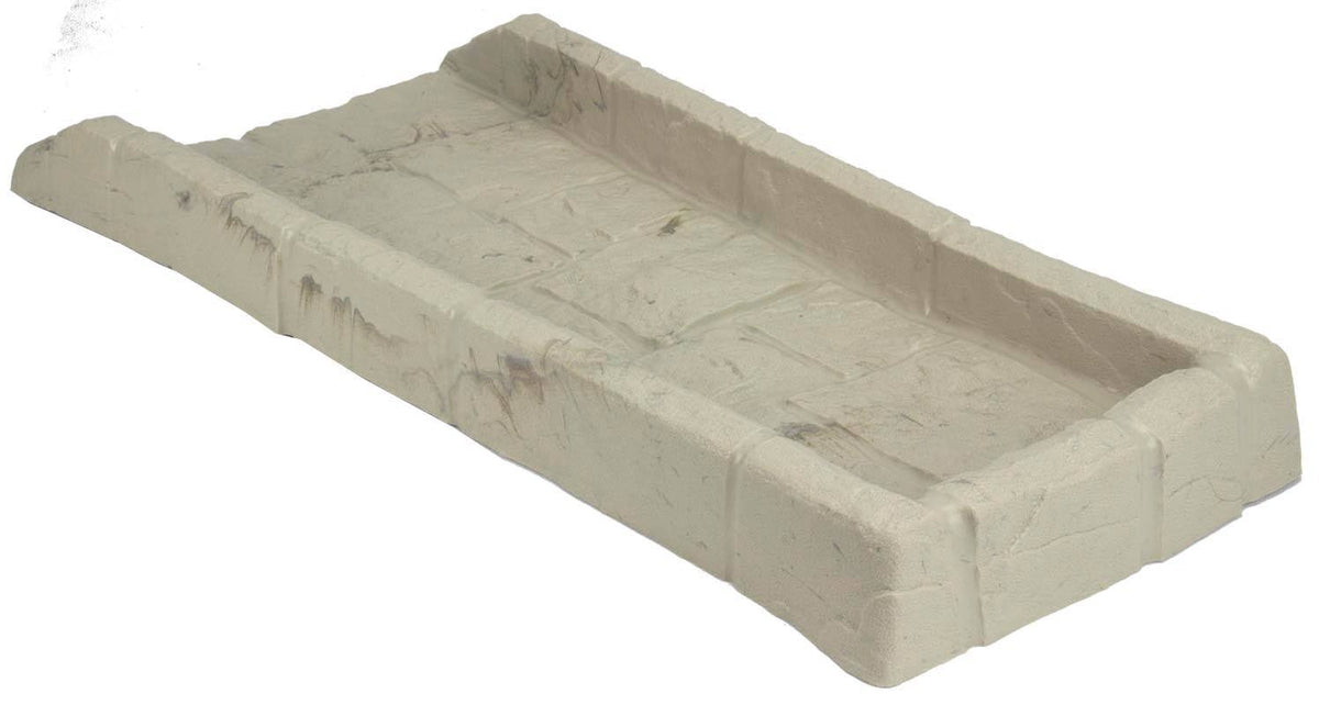 Light Taupe Downspout Splash Block (6 Pack) F274020