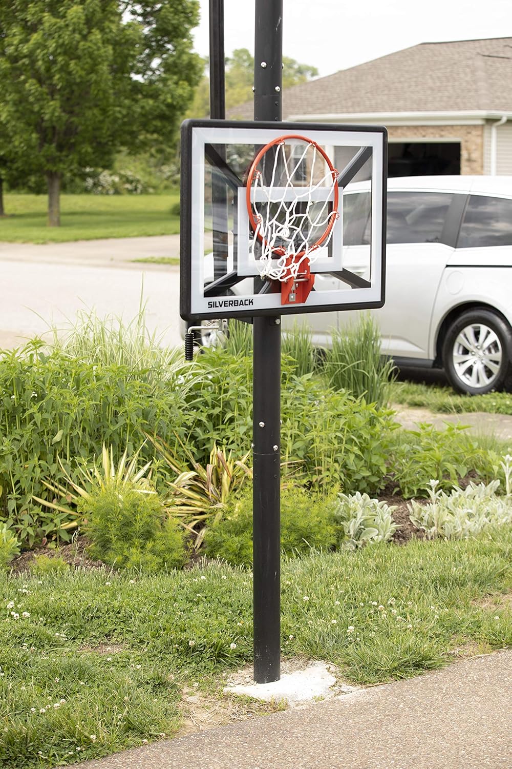 Youth Basketball Hoop with Mounting Technology, Black P4842