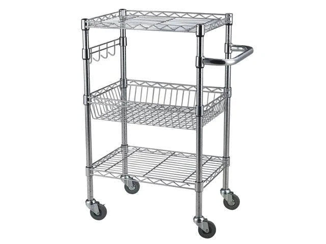 Bamboo Top Wire Cart S353