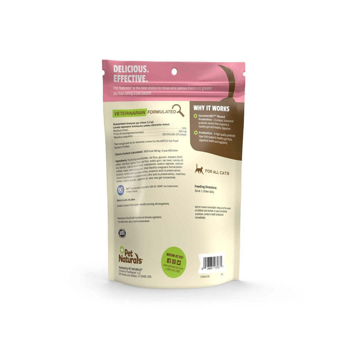 Daily Probiotic for Cats C560