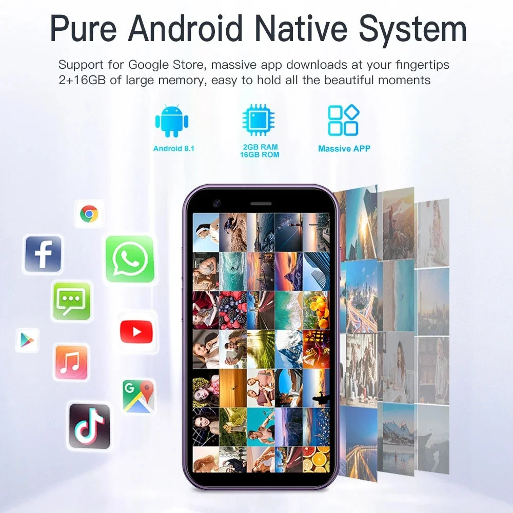3Inch Quad Core 3GB+64GB 4G LTE Dual SIM Mini Smartphone P87752