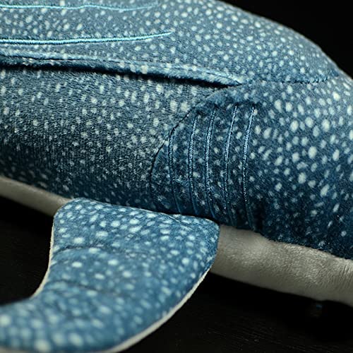 20.5" Blue Texture Whale Shark Stuffed Animal F605