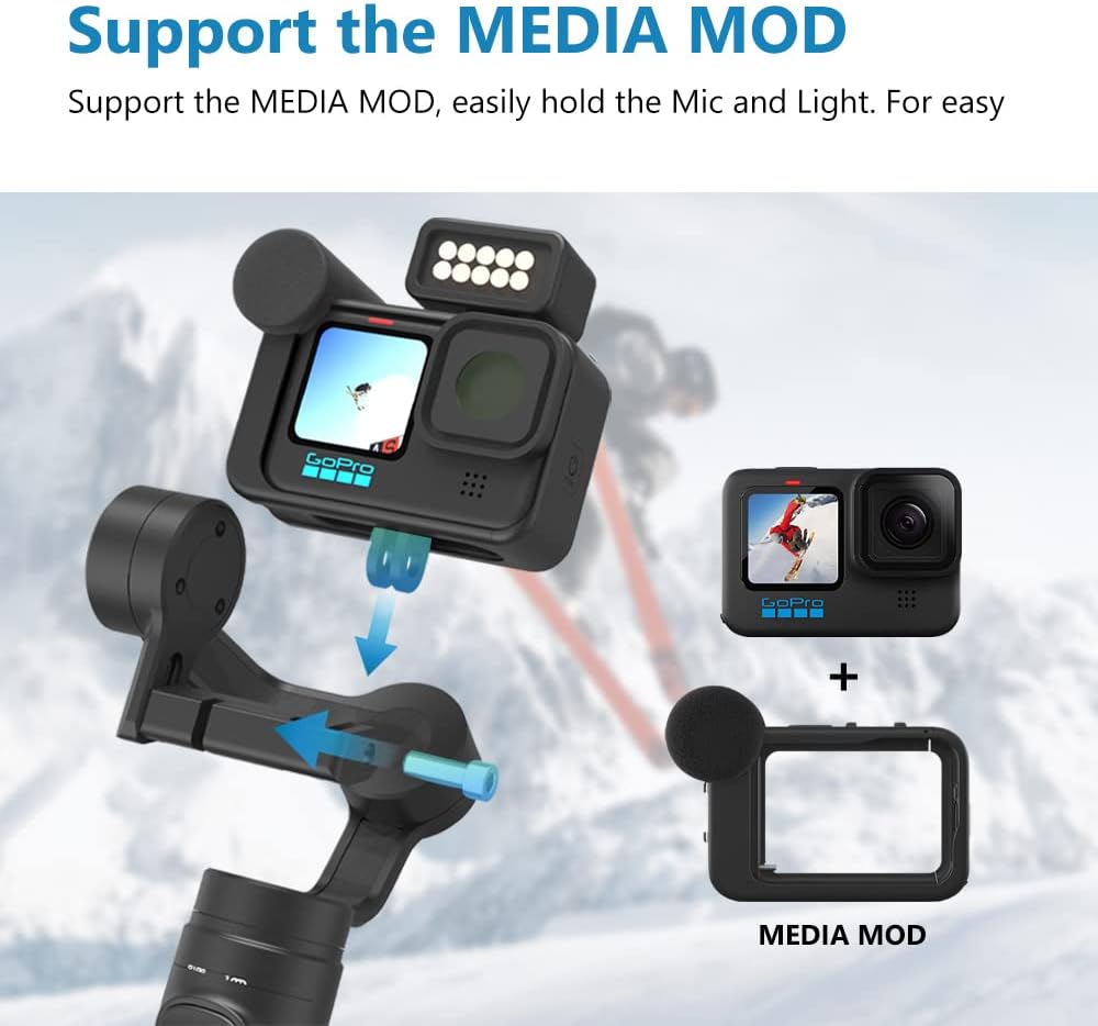 Handheld 3-Axis Gimbal Stabilizer with Tripod R54013