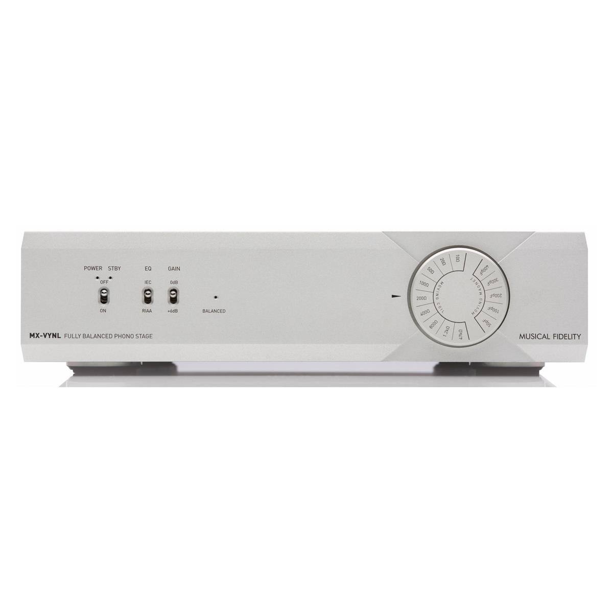 Fully Balanced MM/MC Phono Stage Pre-Amplifier, Silver P83213