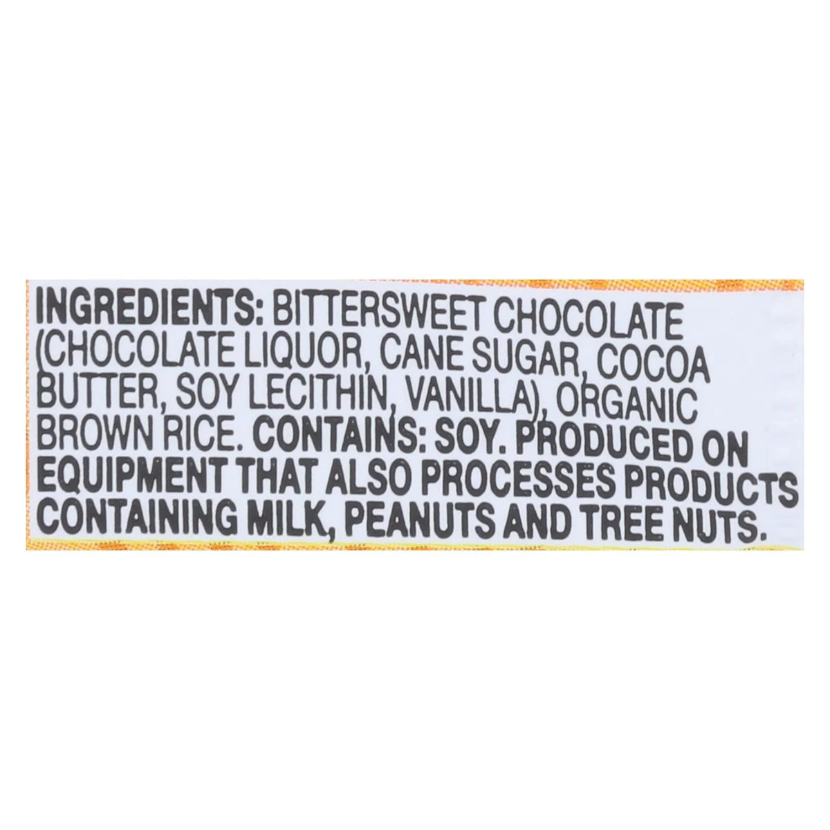 Dark Chocolate Rice Crisp Case of 12-1.5 OZ D4888