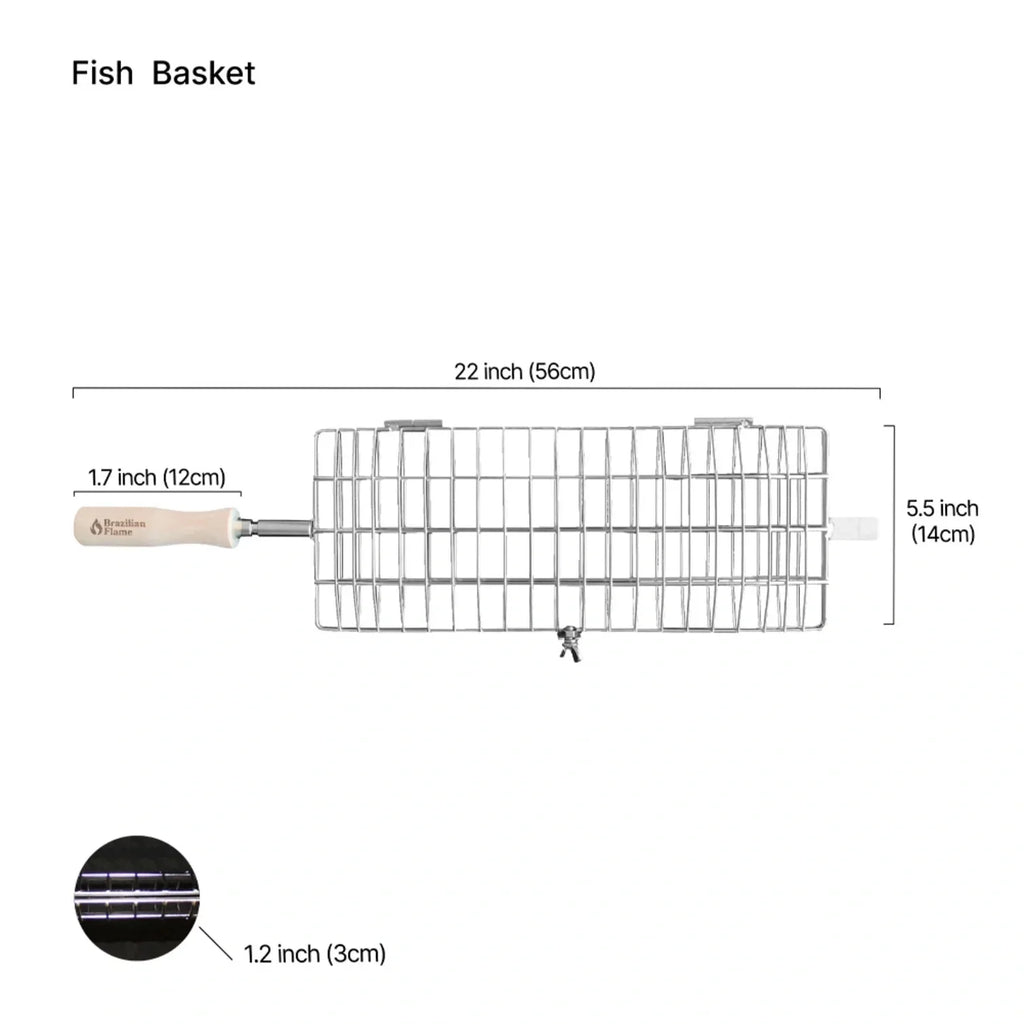 Set of 3 Grill Baskets M663