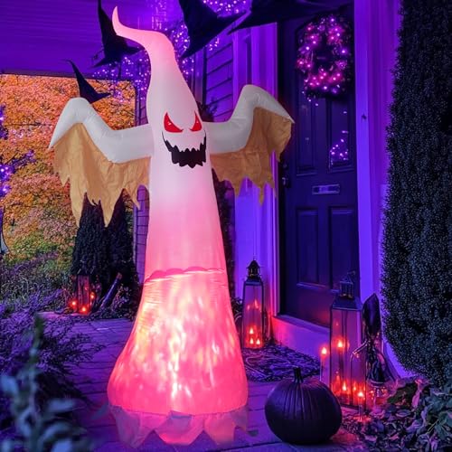 Clown Mask & Inflatable Halloween Decor F345848