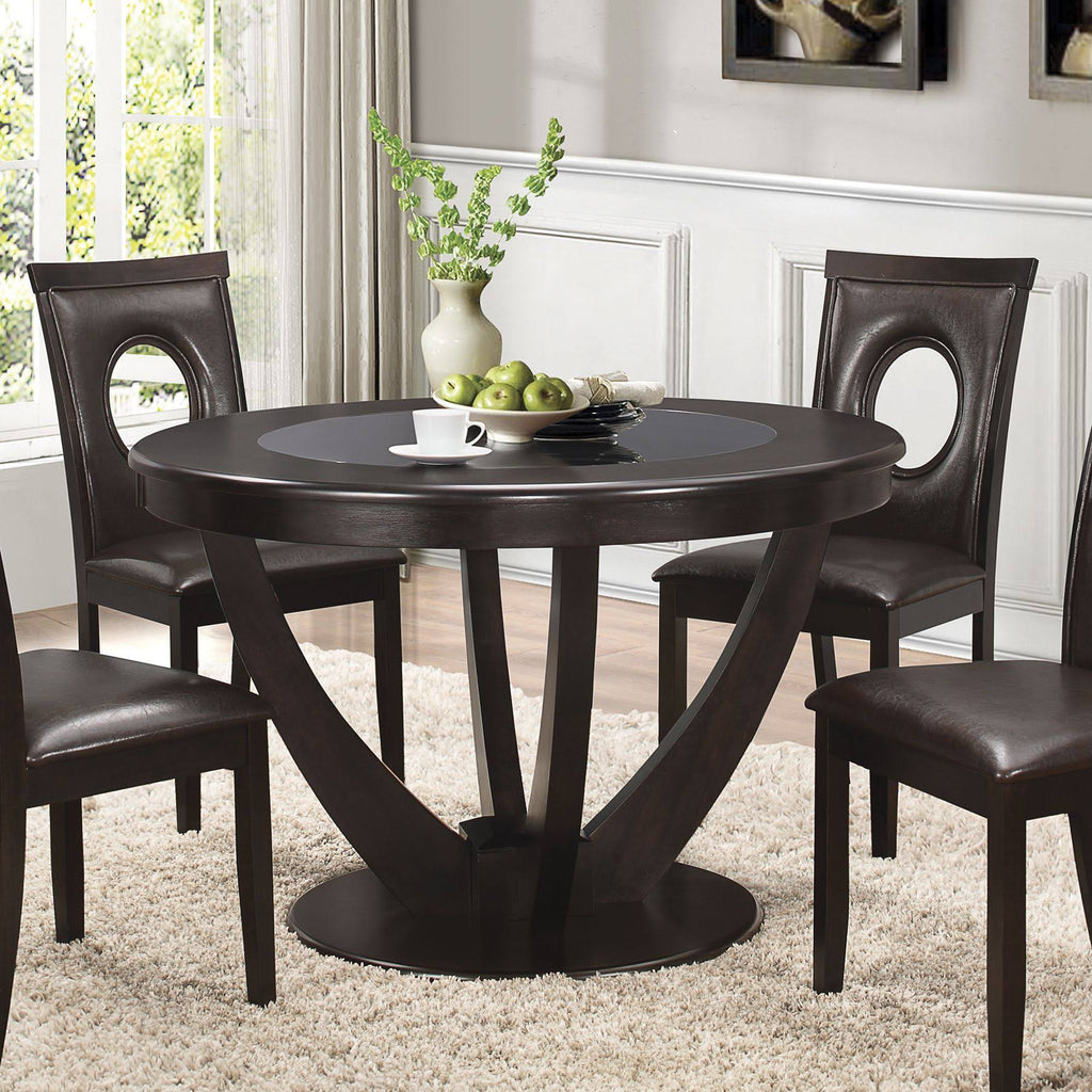 Cappuccino Round Dining Table K9707