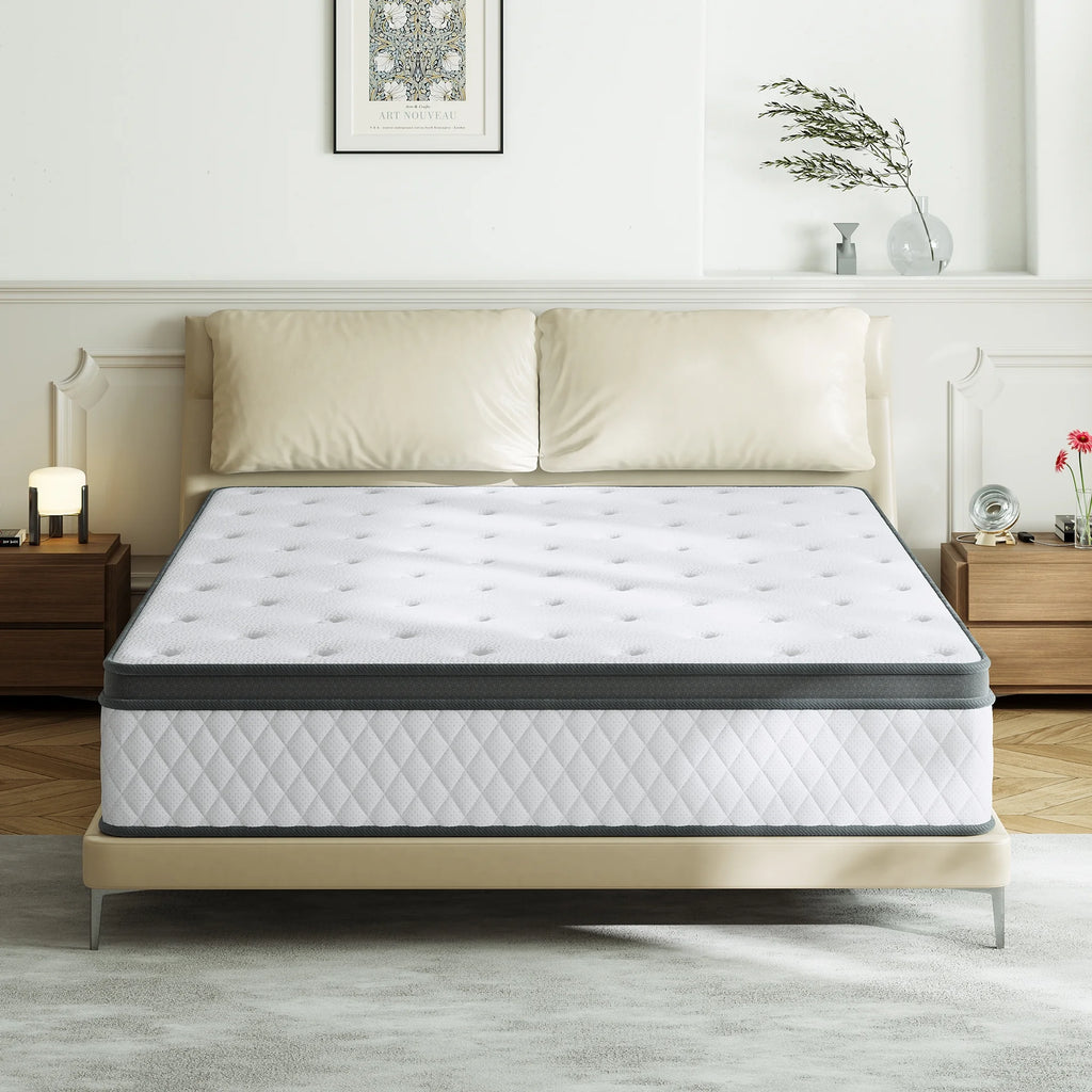 12 Inch Memory Foam Innerspring Hybrid Queen Mattress G813