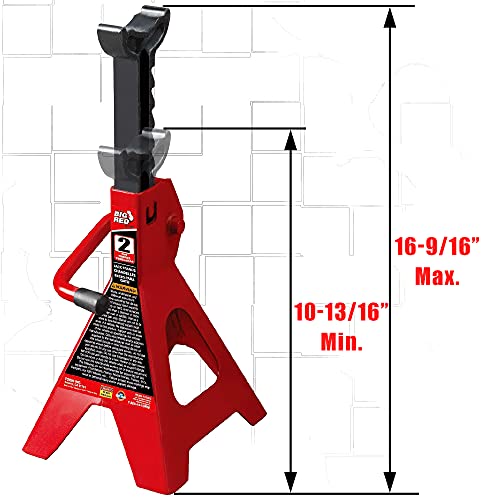 2 Ton Hydraulic Trolley Floor Jack with 2 Jack Stands R7490