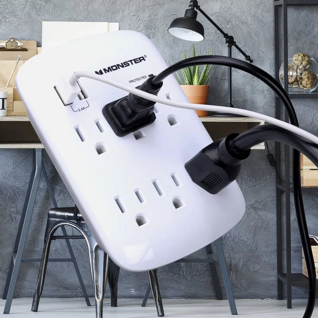Surge Protector Wall Tap, 1875 Watts, 125 Volts R526