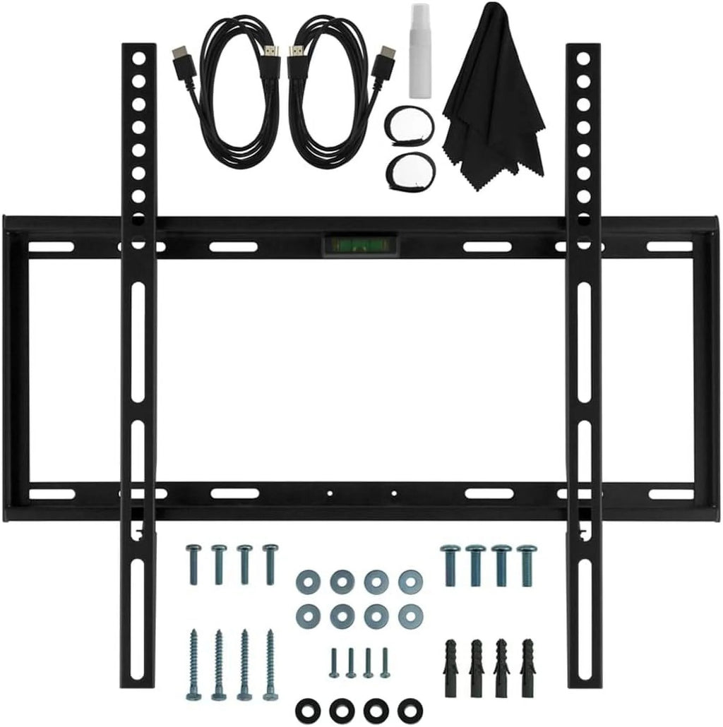 32 inch QLED HDR 4K Smart TV Bundle with TV Wall Mount and 4K HDMI Cable J30103