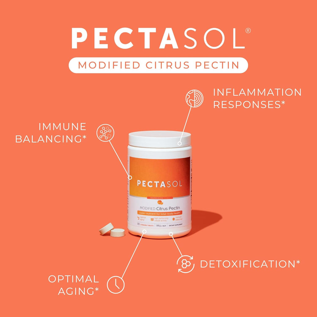120 Chewable Tablets Modified Citrus Pectin K661