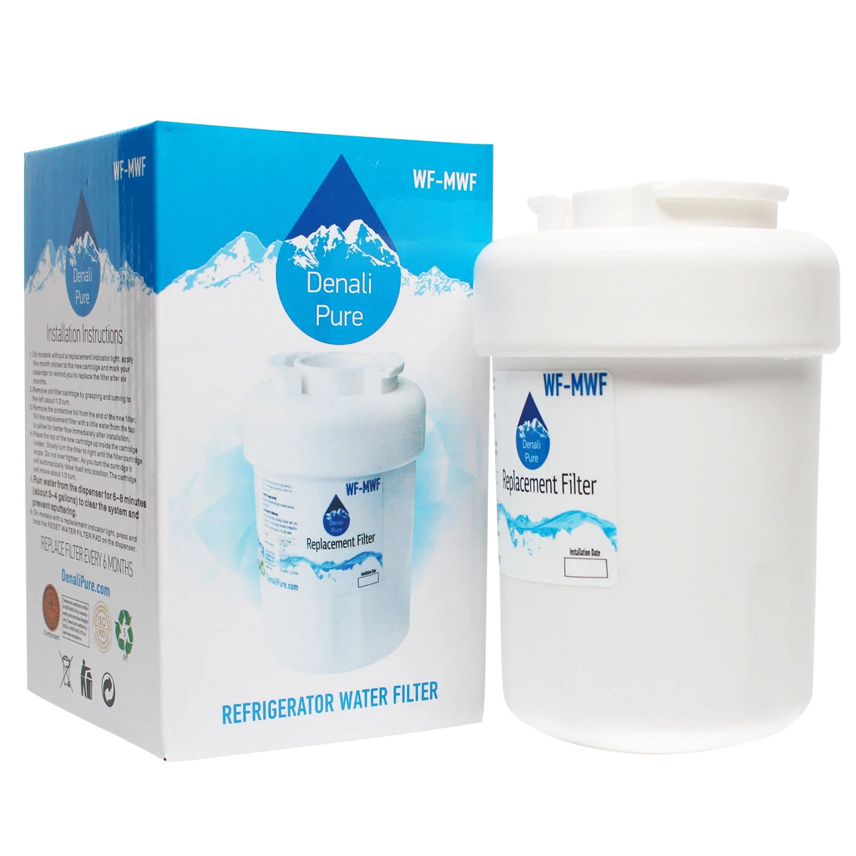 6-Pack Refrigerator Water Filter A8440