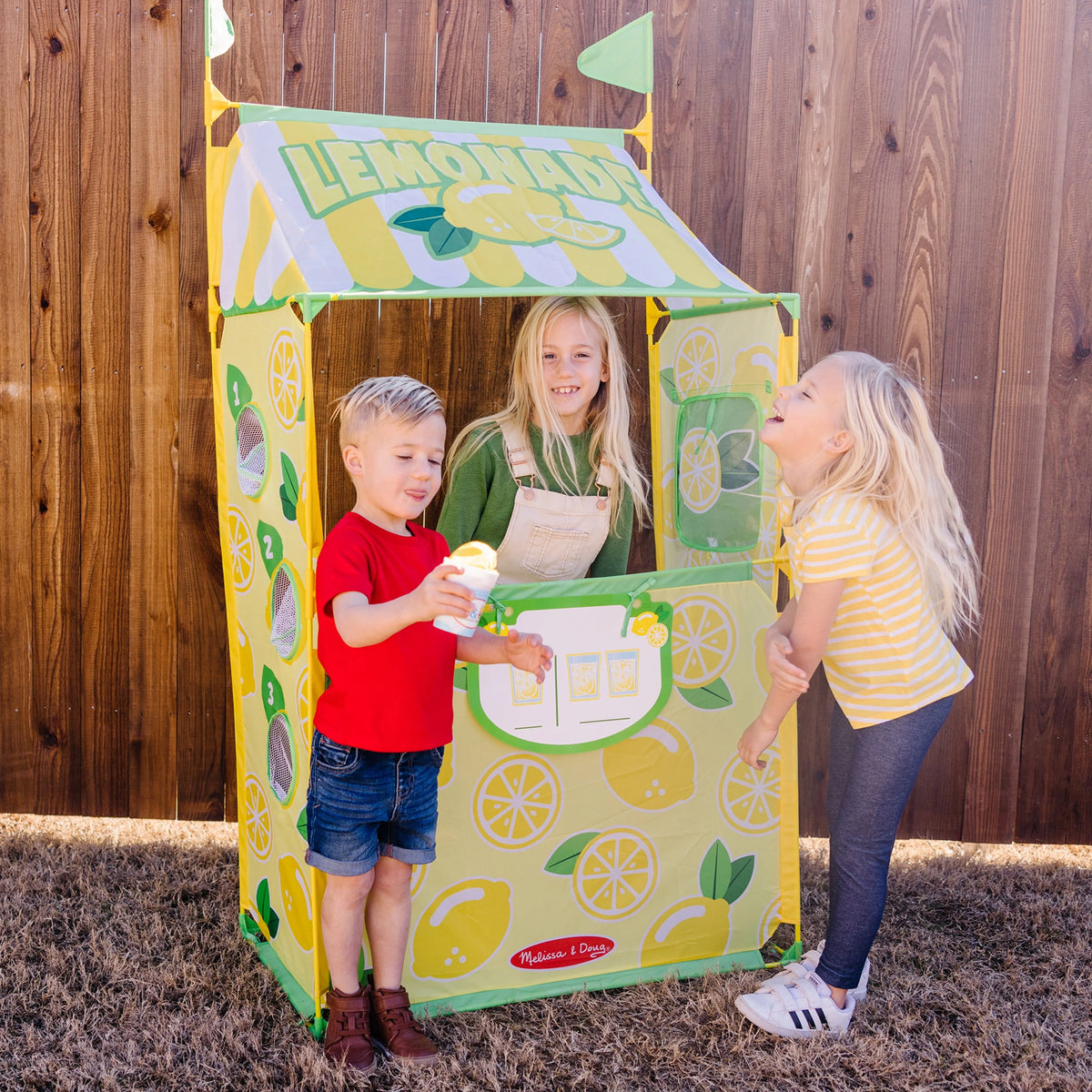 Lemonade Stand Play Tent With Beanbag Game T186