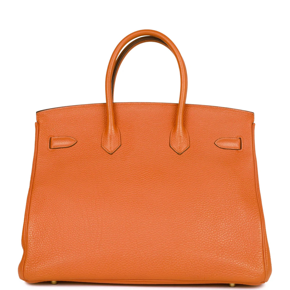 Orange Togo Leather Handbag V757