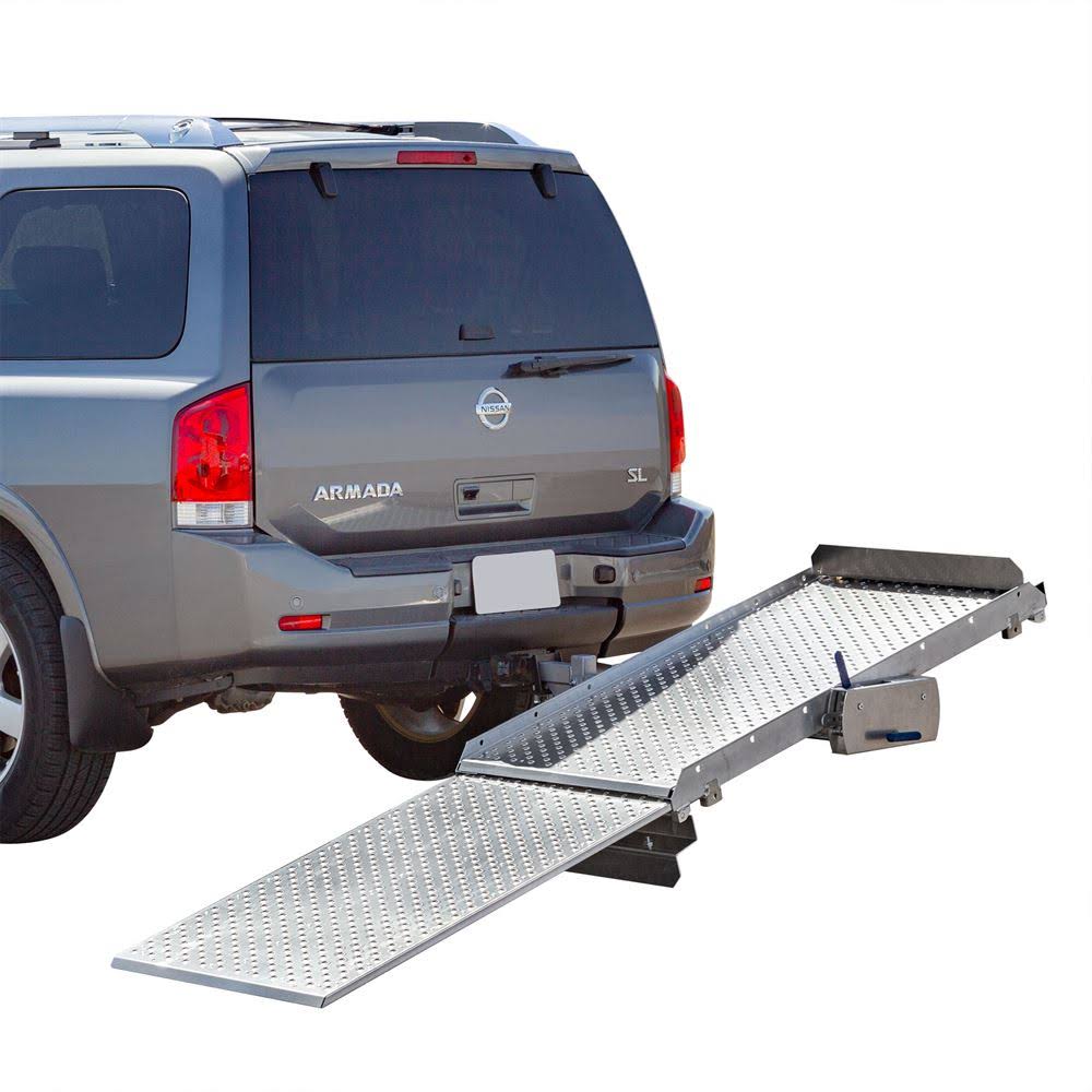 Aluminum Scooter and Wheelchair Carrier, 350 lb. J222597