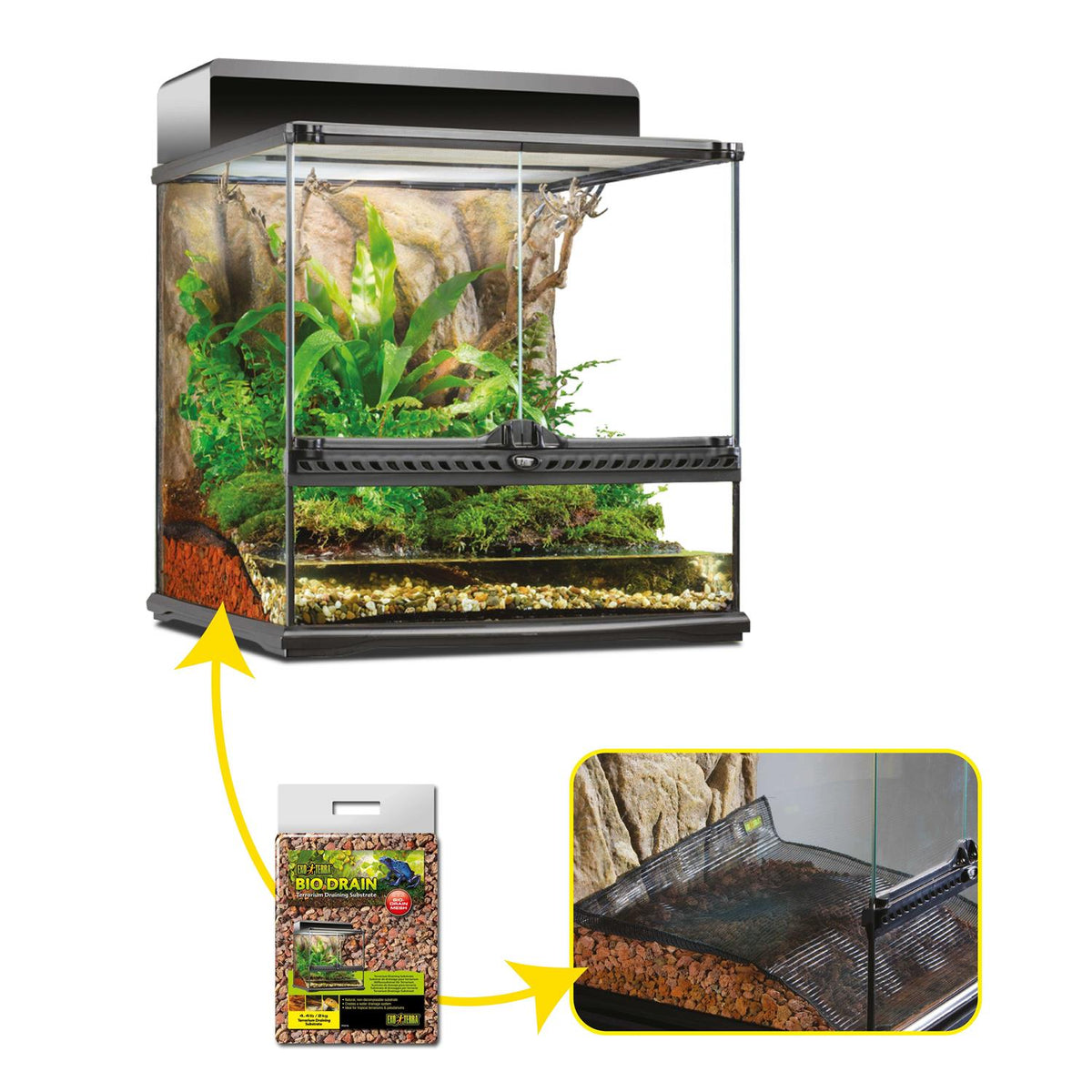 Terrarium Draining Substrate Q594