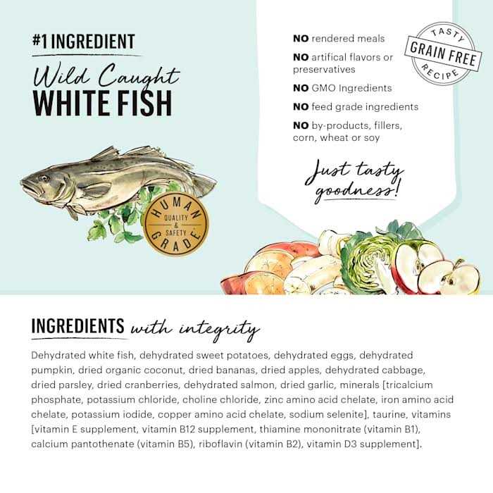 Dehydrated Grain Free Fish Dog Food N80449