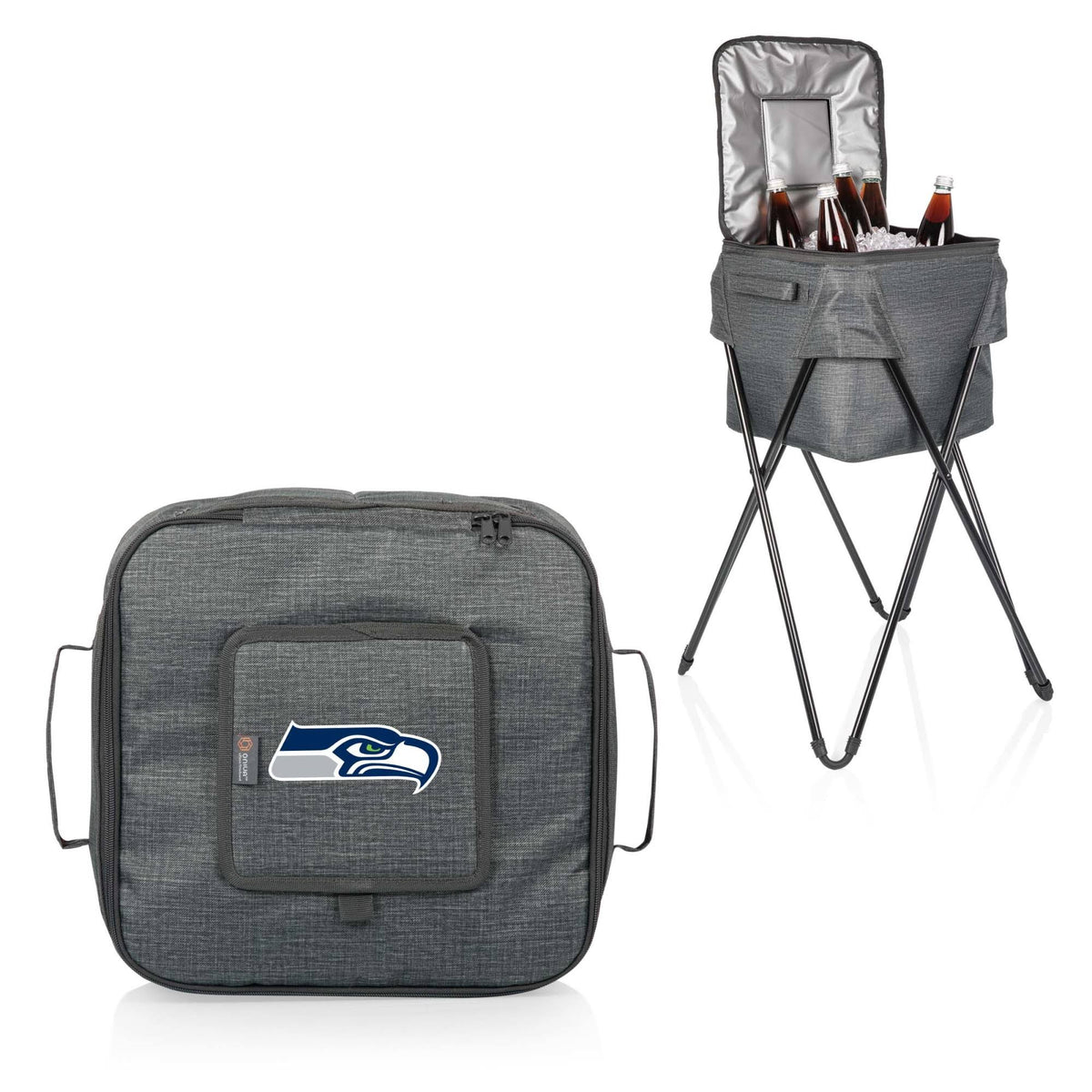 Gray Cooler with Stand X33751