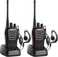 5 Pack Long Range Two Way Radios with Earpiece I9517