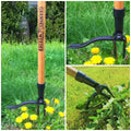 Stand Up Weed Puller Tool with Long Handle Z193