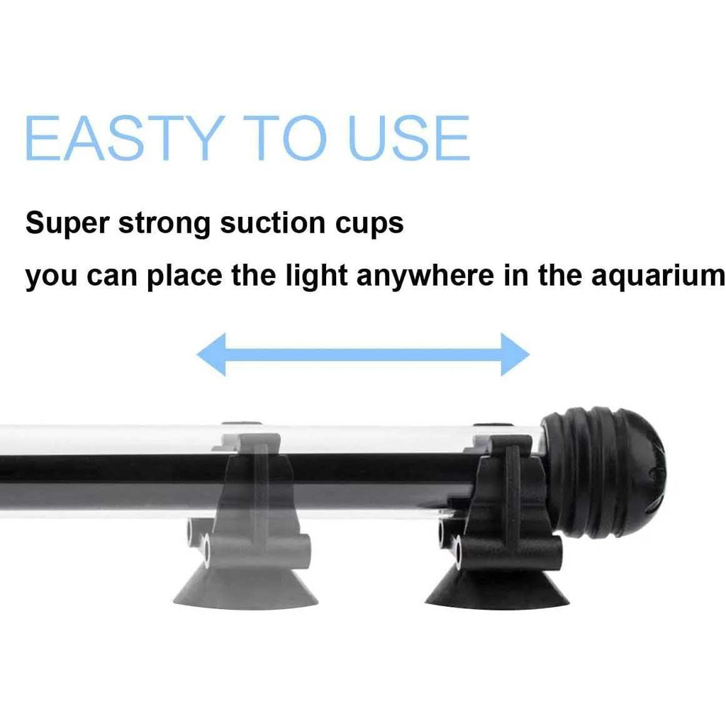 LED Aquarium Light 2 Pack 15 inches RGB Submersible P36686
