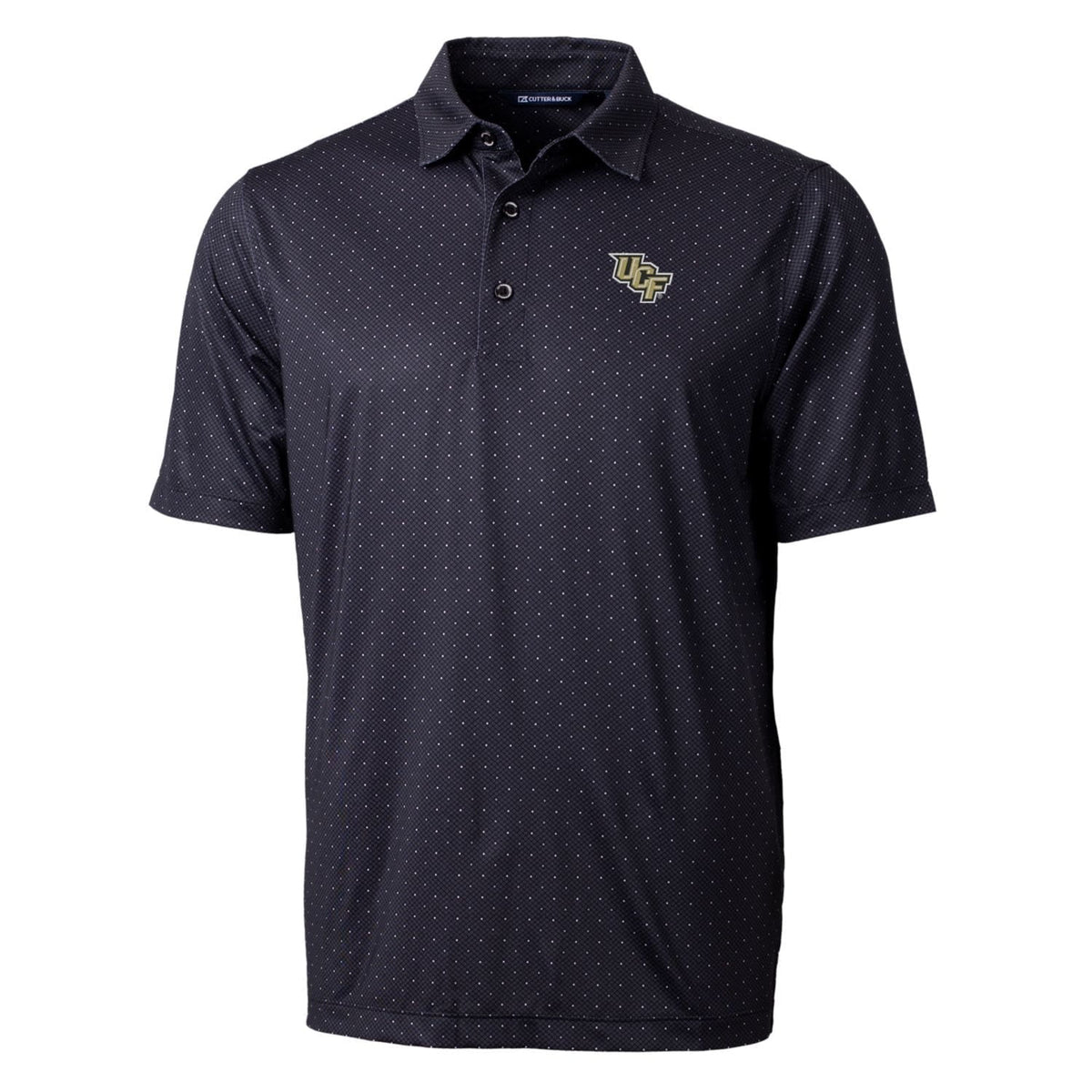 Men's Black Stretch Polo K70188