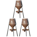 Gravity Fed Tripod Deer Feeder 3 Pack D572547