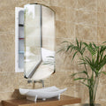 Recessed Medicine Cabinet Mirror with Beveled Edge H412245