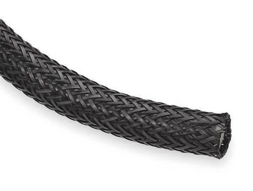 Braided Sleeving, 1.000 In., 50 Ft., Black C622